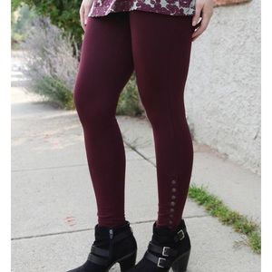 ModCloth Effie’s Heart Leggings with button detail